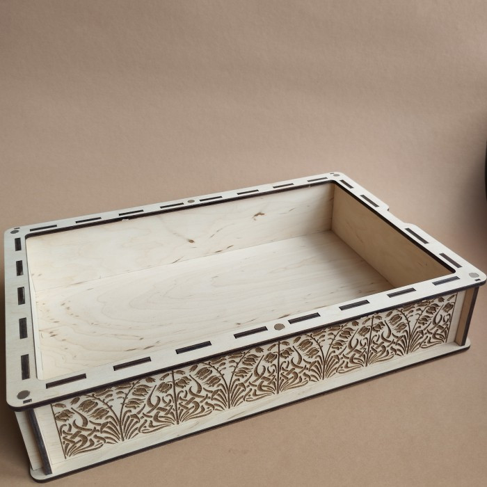 Ящик прямокутний. На одне відділення (060452), фото 1