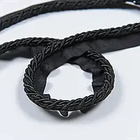 Шнур окантовочный корди /cord цвет черный 7 мм 174976