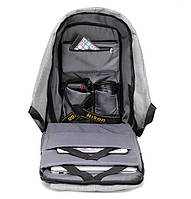 Рюкзак Bobby Bag антивор (black, grey,purple), хороший выбор