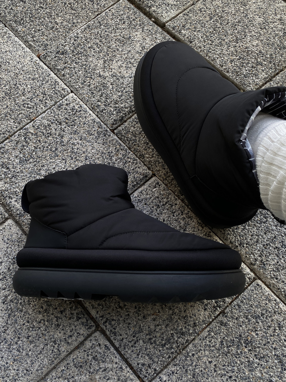 Уггі жіночі зимові чорні Ugg Maxi Clog Hight Black (13802)