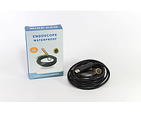 Гибкий USB Эндоскоп видео камера видеонаблюдения Endoscope 2 метра Черный! Лучшая цена