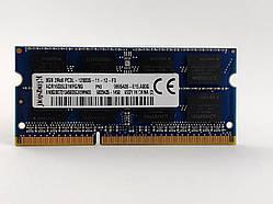 Оперативна пам'ять для ноутбука SODIMM Kingston DDR3L 8Gb 1600MHz PC3L-12800S (ACR16D3LS1KFG/8G) Б/В