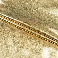 Ткань Трикотаж бифлекс диско золото (150см 128г/м² пог.м) 171519