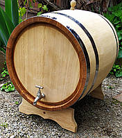 Бочка дубовая 50 литров с металлическим краном для Вина самогона коньяка виски