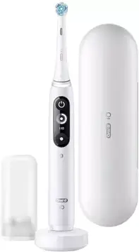 Електрична зубна щітка Oral-B iO Series 7 Connected Rechargeable Electric Toothbrush White Alabaster (IO7 M7.2A1.1B WT)