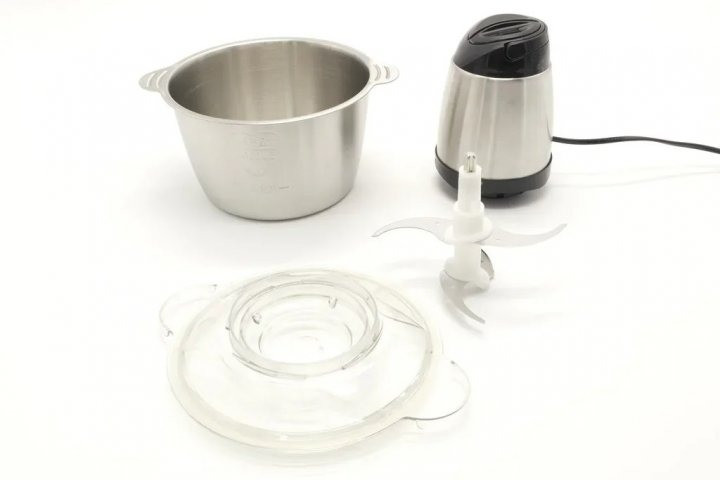 Универсальный кухонный измельчитель с нержавеющей чашей Kitchen Expert Food Processor 2L TS016! Мега цена - фото 1 - id-p1990386058