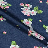 Ткань Фланель халатная цветы (150см 150г/м² пог.м) 175875