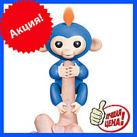 ИНТЕРАКТИВНАЯ FINGERLINGS MONKEY l Игрушка обезьянка l Смешливая обезьянка синяя! Мега цена