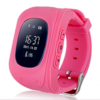 Детские умные смарт-часы Q50 с GPS трекером. Smart Watch розовые! Мега цена
