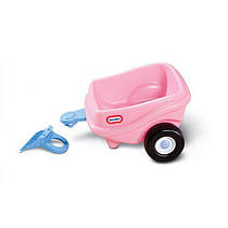 Причіп Princess Cozy Coupe Trailer до машинки каталки Little Tikes 621451 рожевий