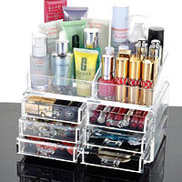 Акриловый органайзер для косметики Cosmetic Storage Box 6 Drawers, Эксклюзивный