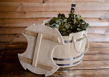 Запарник для віників дубовий 25 літрів hotdeal