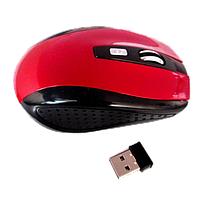 Беспроводная мышка G-109 - компьютерная мышь оптическая Красная (b210), мега распродажа