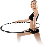 Массажный спортивный обруч HULA HOOP Professional с магнитами. Складной Хула Хуп АМ 282 (b10), мега распродажа