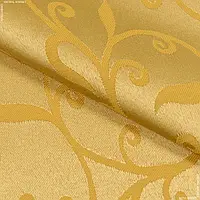 Ткань Ткань скатертная вензель желтый (150см 237г/м² пог.м) 168746