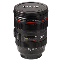 Чашка объектив Canon EF 24-105 - Термо кружка в виде объектива, термочашка с подогревом (b565), хороший выбор