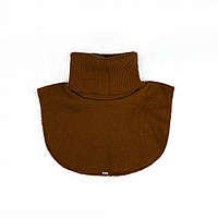 Манишка на шию Luxyart one size для дітей і дорослих коричневий (KQ-2519)