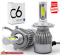 Светодиодные лампы фар C6-18W led headlight-H4 (H-224), хороший выбор