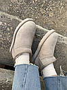 Уггі жіночі зимові сірі UGG Ultra Mini Milk (10010), фото 10