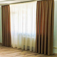 Классические прямые портьеры.