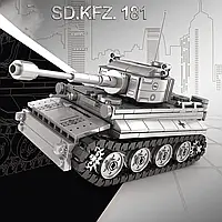 Конструктор для мальчиков Тяжёлый танк "Тигр" 468 деталей