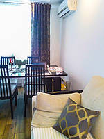 Портьеры и диванные подушки для гостиной / Ткани для штор Ridex Odeon