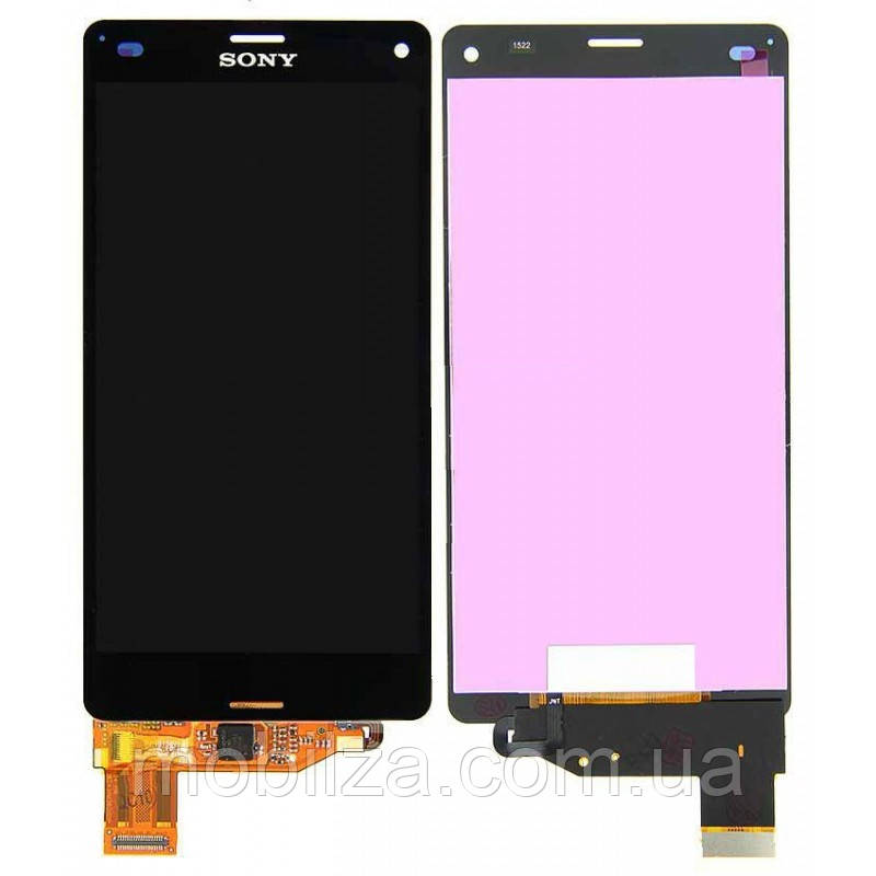 Дисплей Sony Xperia Z3 Compact l D5803 + сенсор, черный - фото 1 - id-p1990404781