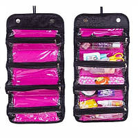 Косметичка Roll N Go Cosmetic Bag  ⁇  дорожня сумка органайзер для косметики! BEST