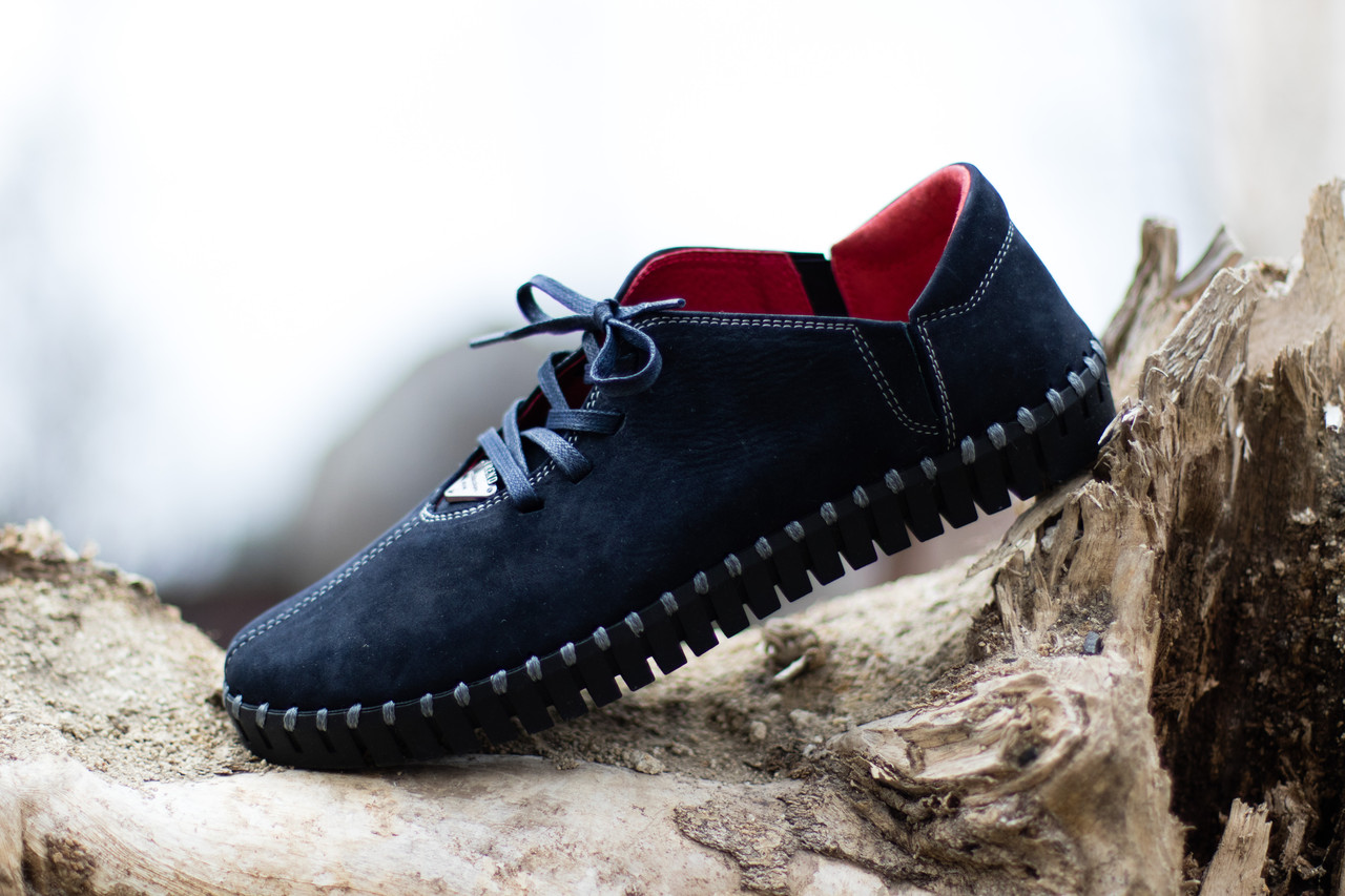 Кращий вибір - сині мокасини Prime Shoes 40 42 43, фото 1