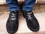Чорні мокасини Prime Shoes - 40, 41, 44, 45 розмір, фото 4