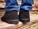 Чорні мокасини Prime Shoes - 40, 41, 44, 45 розмір, фото 5