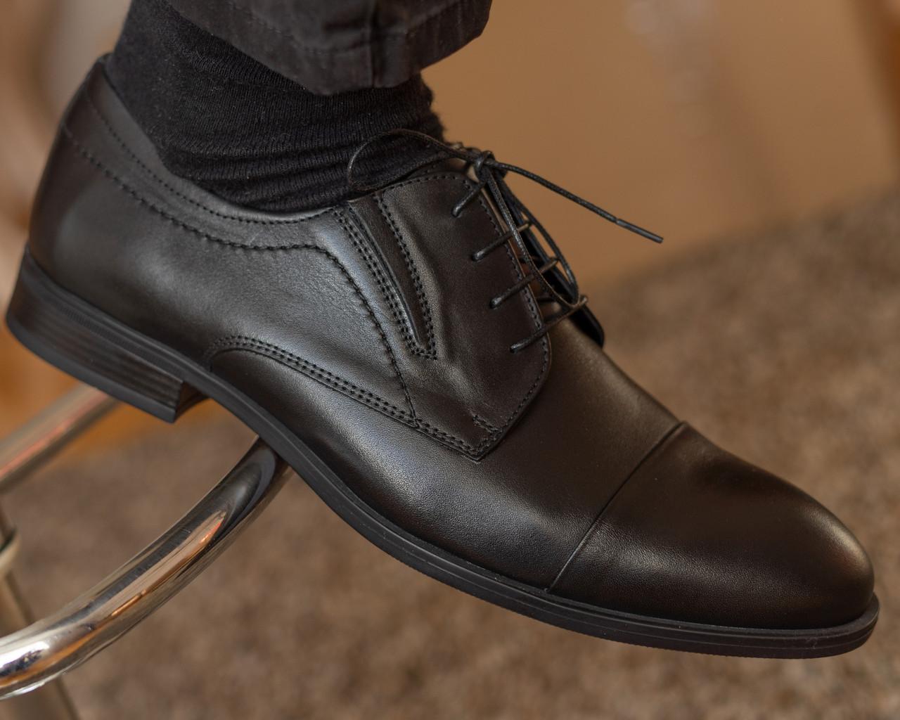 Купуй стильну класику! Шкіряні туфлі - зручно на 100%, фото 1