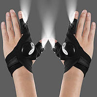 Перчатка с подсветкой Atomic Beam Glove hands-free light на липучке Atomic Beam Glove hands-free light