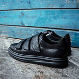 Чоловічі кеди на липучках - НАТУРАЛЬНА ШКІРА!, фото 6