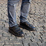 Чоловічі кеди на липучках - НАТУРАЛЬНА ШКІРА!, фото 7