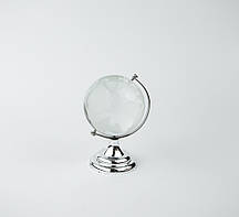 Кришталевий глобус на підставці із пластику 8.5*4.5 см Гранд Презент SJ045 silver