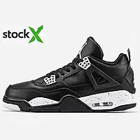 0735 Nike Air Jordan 4 Black