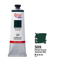 Краска масляная ROSA Studio 100мл 3285**_зеленый ФЦ (509)