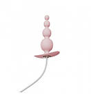 Анальний лаг із вібрацією рожевий Qingnan No.8 Mini Vibrating Anal Beads PINK