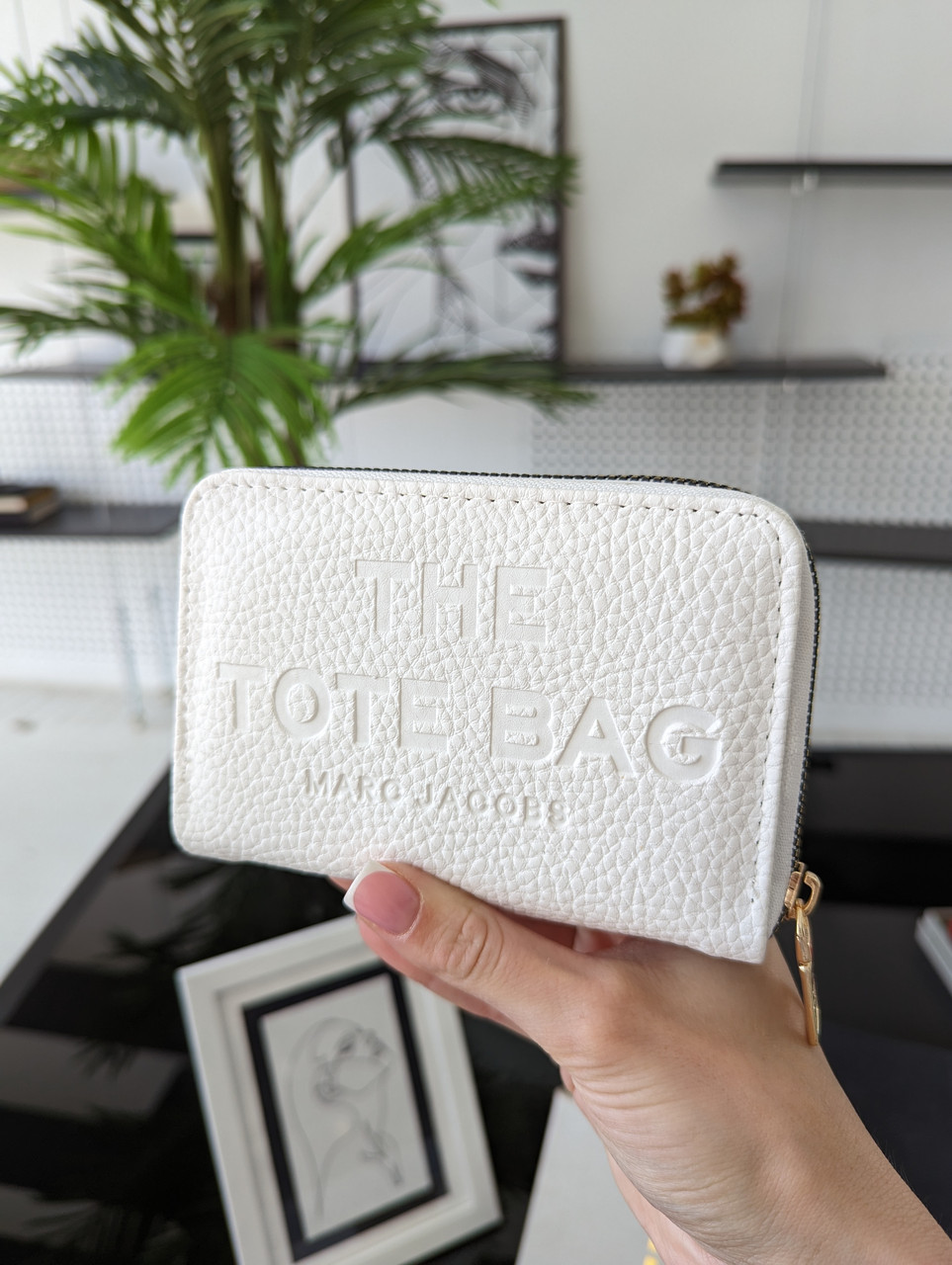 Гаманець Marc Jacobs білий маленький — LUX якість