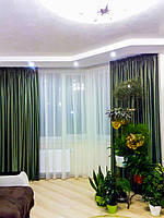 Классические шторы для гостиной 