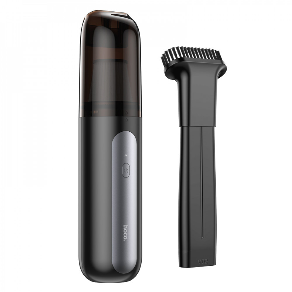 Автомобільний пилосос Hoco ZP1 Cool portable black gray