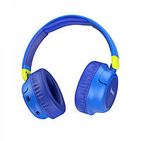 Беспроводные Bluetooth наушники Hoco W43 Adventure Blue