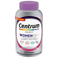 Витаминно-минеральный комплекс для женщин старше 50 лет Centrum Silver Adults Women 50+ (275 таблеток на 275