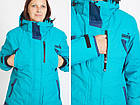 Женский мембранный зимний костюм Norfin SNOWFLAKE 2 BLUT -25 ° / 6000мм Голубой р. XS (532000-XS), фото 4