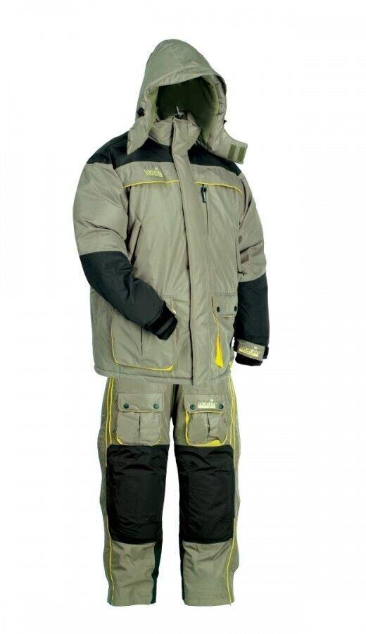 Зимний пуховой мембранный костюм NORFIN Polar (-40°) Зелёный р. XXXL (406006-XXXL)