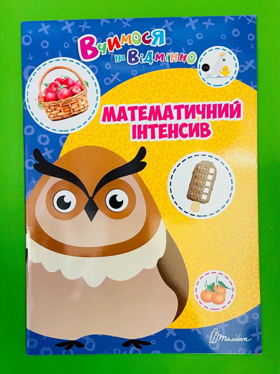 Талант Вчимося на відмінно УКР Математичний інтенсив А4