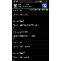 Діагностичний адаптер ELM327 Bluetooth mini v2.1 з кнопкою, фото 5