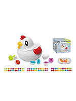 Игра "Курочка с яйцами-пазлами" цвет разноцветный ЦБ-00232554