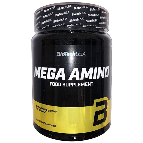 Амінокислоти Biotech USA Mega Amino (500 таблеток.), фото 1
